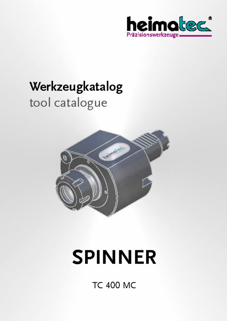 thumbnail of SPINNER_TC_400_MC_heimatec_tool_catalogue