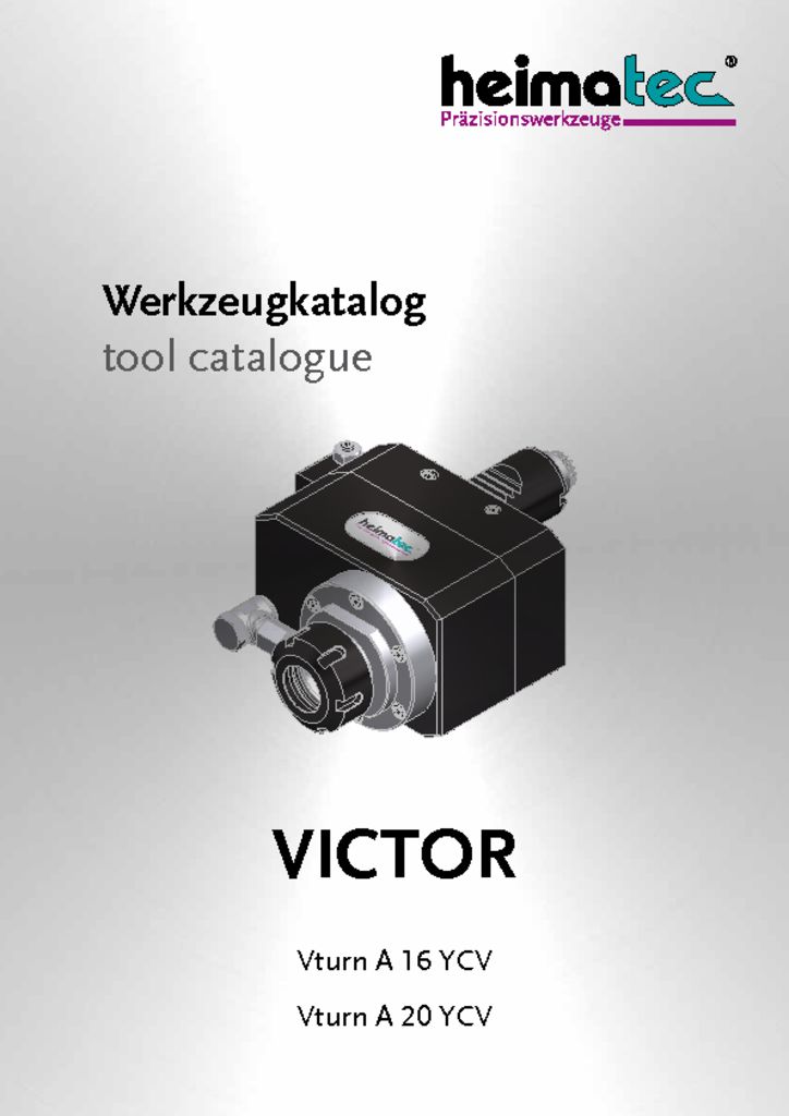 VICTOR Vturn A 16 – A 20 – YCV