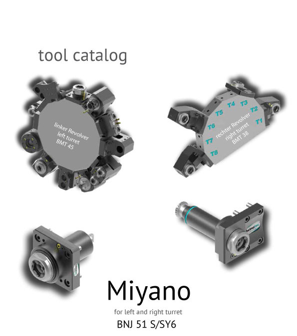 Miyano BNJ 51 S-SY6 BMT38-45 Heimatec Catalog for Live and Static Tools