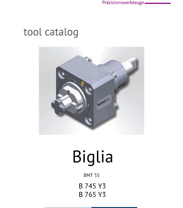 Biglia B 745-765 Y3 BMT 55 Heimatec Catalog for Live and Static Tools