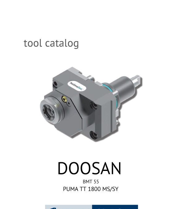 Doosan Puma TT 1800 MS-SY BMT 55 Heimatec Catalog for Live and Static Tools