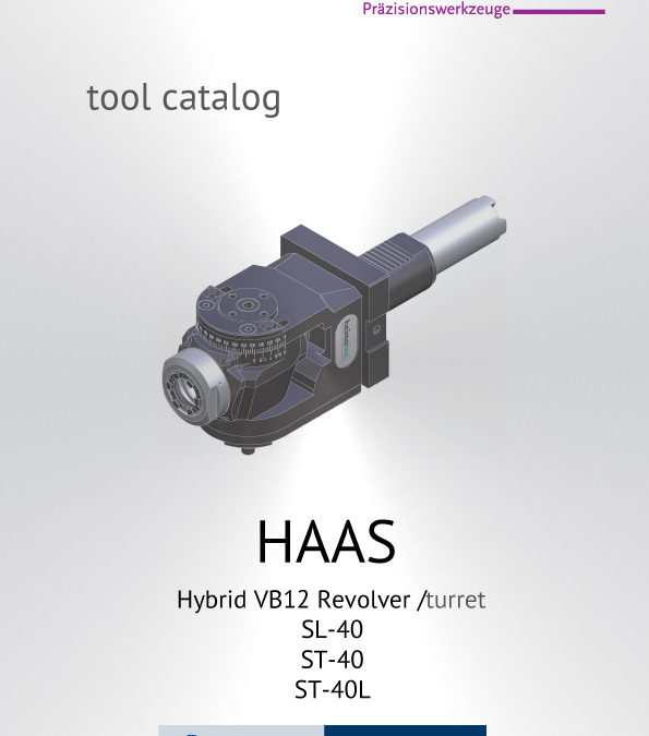 Haas SL-40 ST-40 (L) Hybrid VB12 Heimatec Catalog for Live and Static Tools