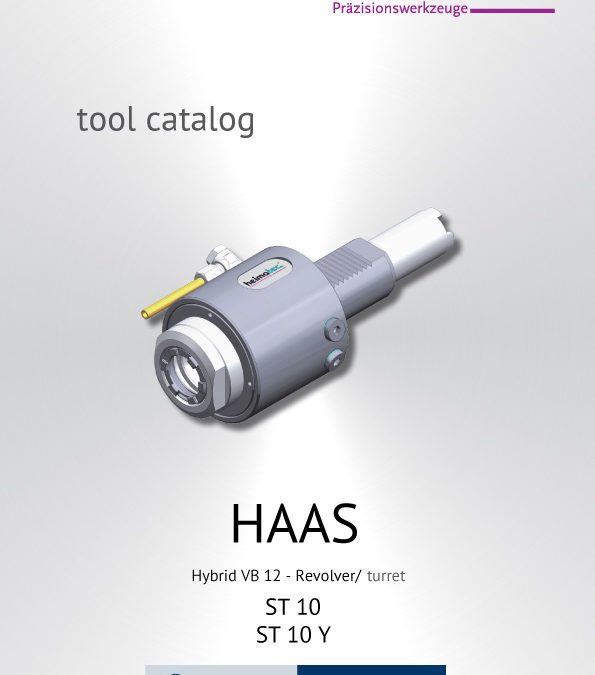 Haas ST-10(Y) Hybrid VB12 Heimatec Catalog for Live and Static Tools