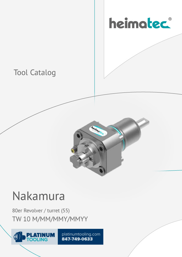 Nakamura TW 10 M-MM-MMY-MMYY BMT 55 Heimatec Catalog