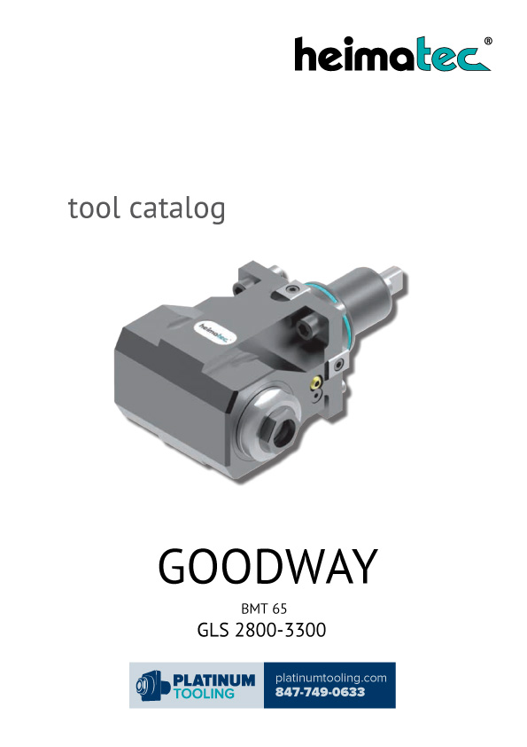 Goodway GLS 2800-3300 BMT 65 Heimatec Catalog for Live and Static Tools