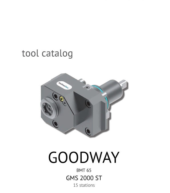Goodway GMS 2000 ST 15 Stat-BMT 65 Heimatec Catalog for Live and Static Tools