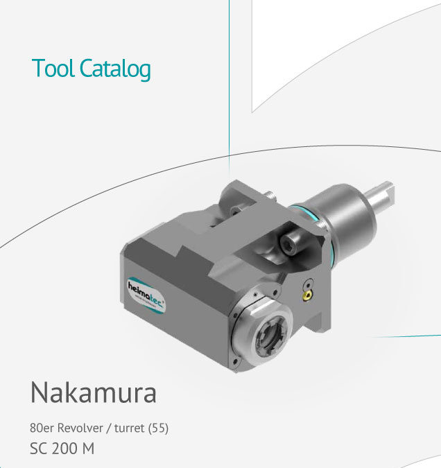 Nakamura SC 200 M BMT 55 heimatec tool catalog