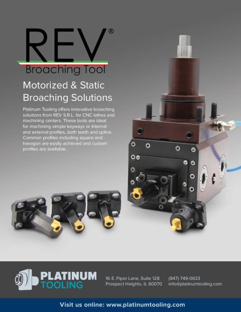 Platinun Tooling REV Broaching Tools