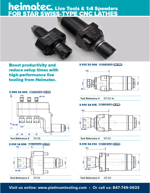 Tooling Flyers | Platinum Tooling